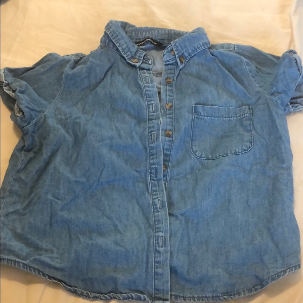 Denim Crop